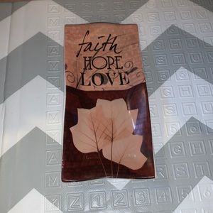 Cypress Home | Faith Hope Love Spoon Holder